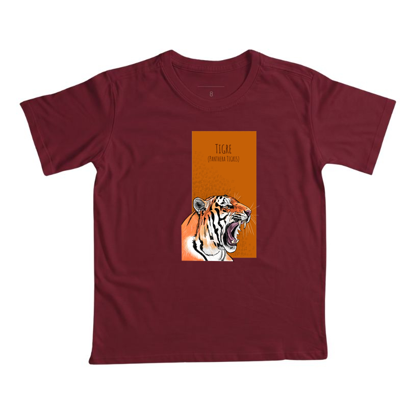 Camiseta Infantil Tigre - Imagem 7