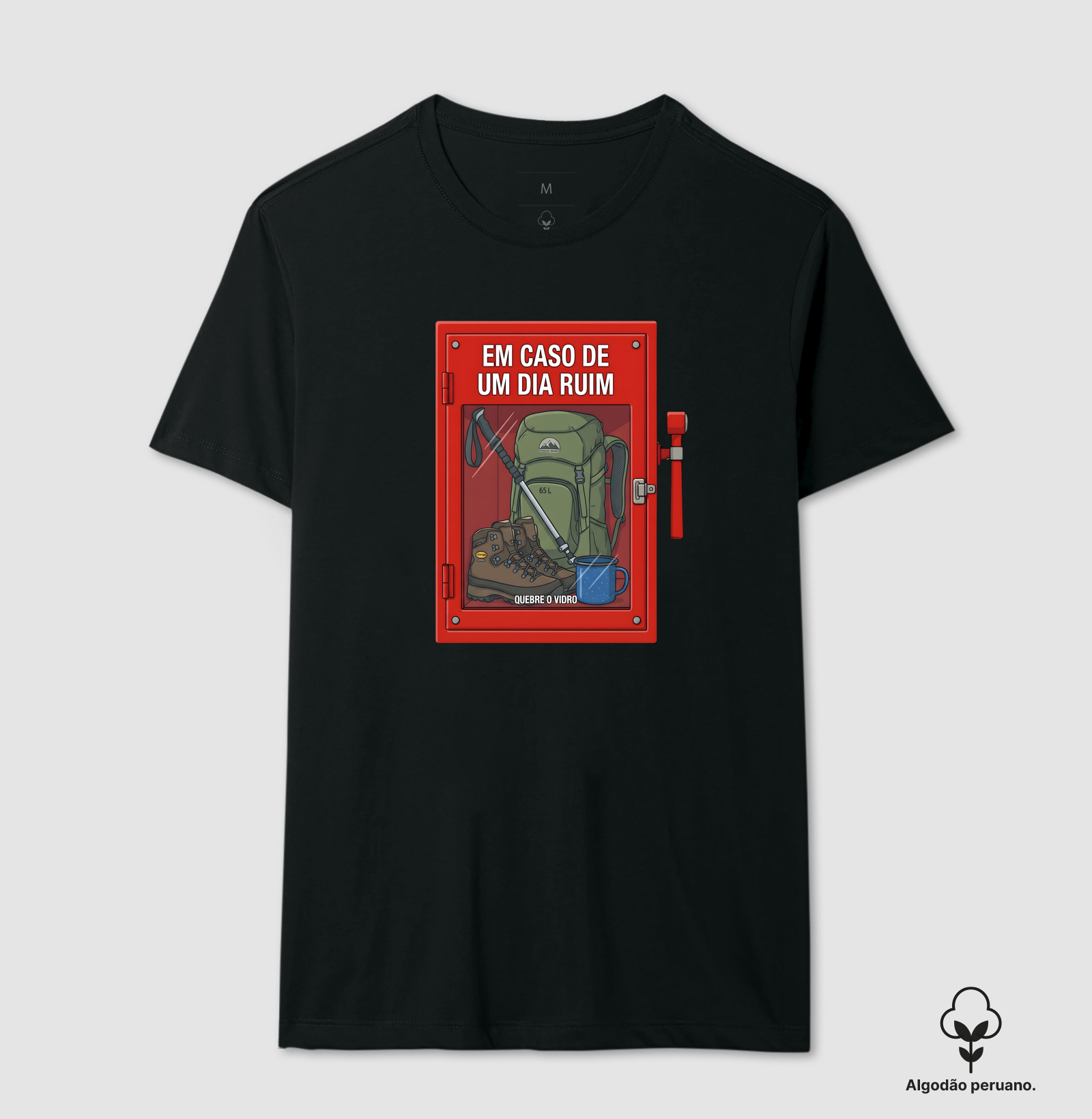 Camiseta Alma Outdoor | Em Caso de Dia Ruim Trilha - Imagem 2