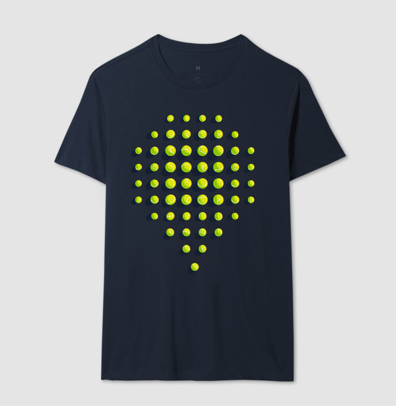 Camiseta Padel Raquete de Bolinhas - Imagem 6