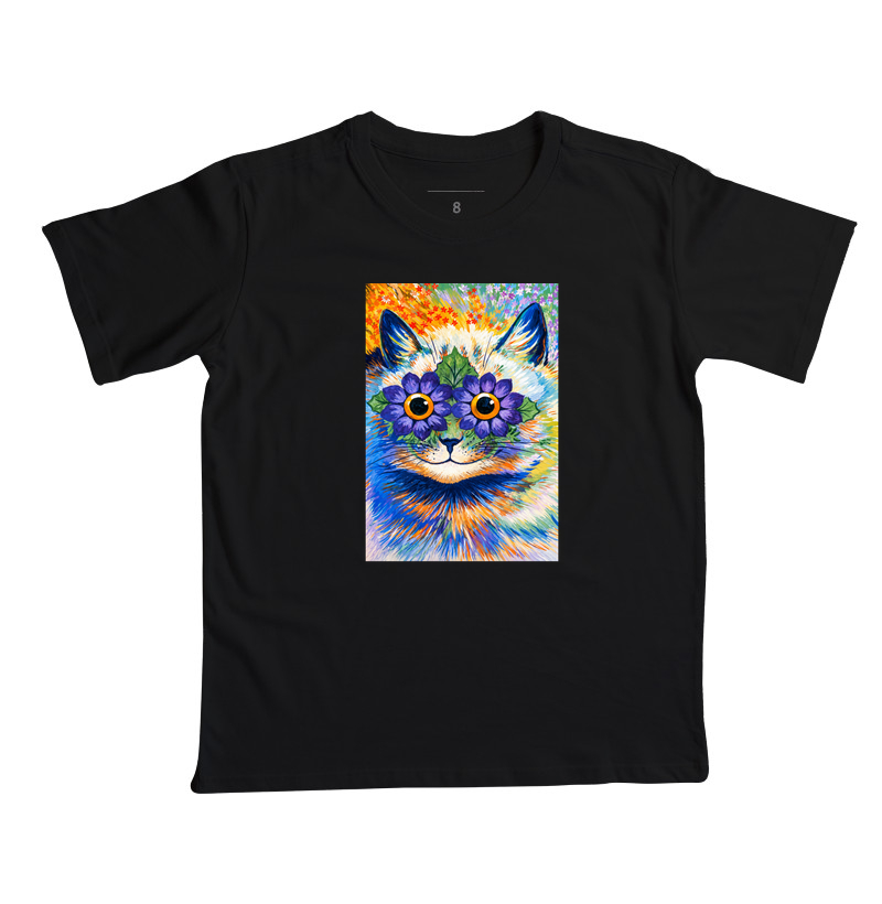 Psychedelic Flower Cat -  Louis Wain - Imagem 6