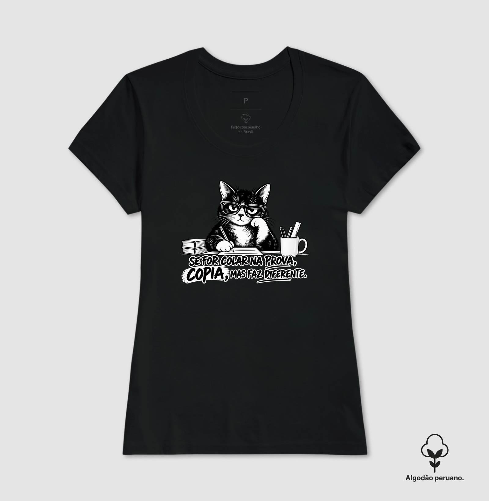 Se for colar na prova, copia, mas faz diferente - gato - Imagem 4