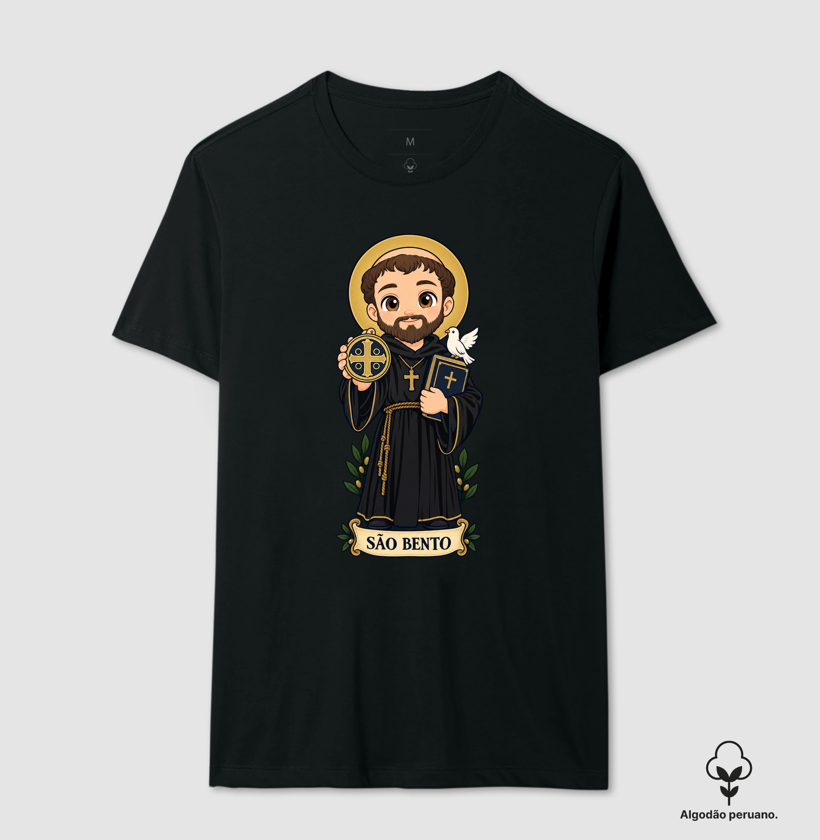 São Bento estilo chibi - Imagem 3