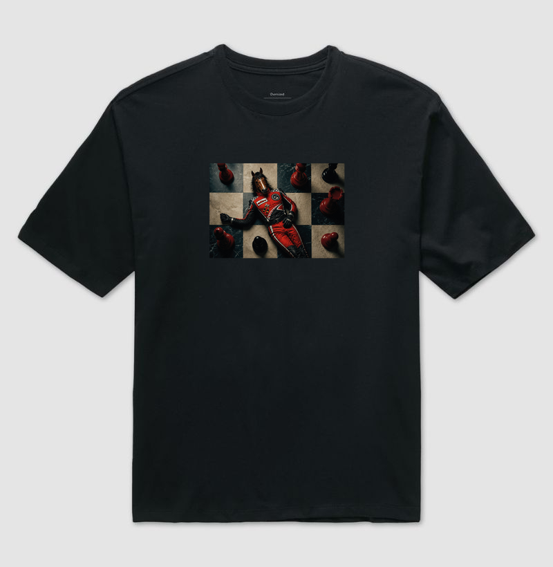 Camiseta Oversized Xeque-Mate - Imagem 4