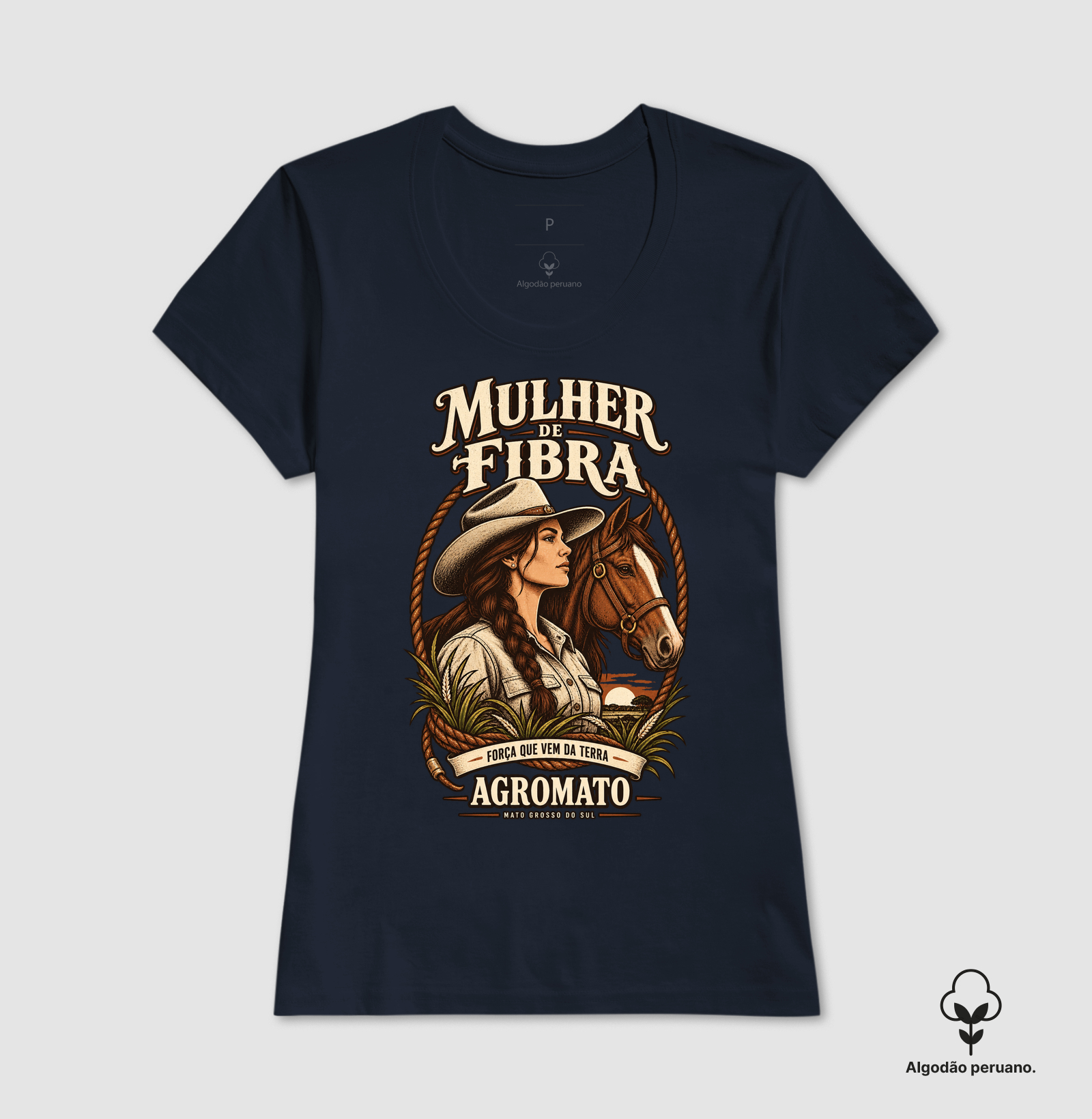 Camiseta Mulher de Fibra - Imagem 9