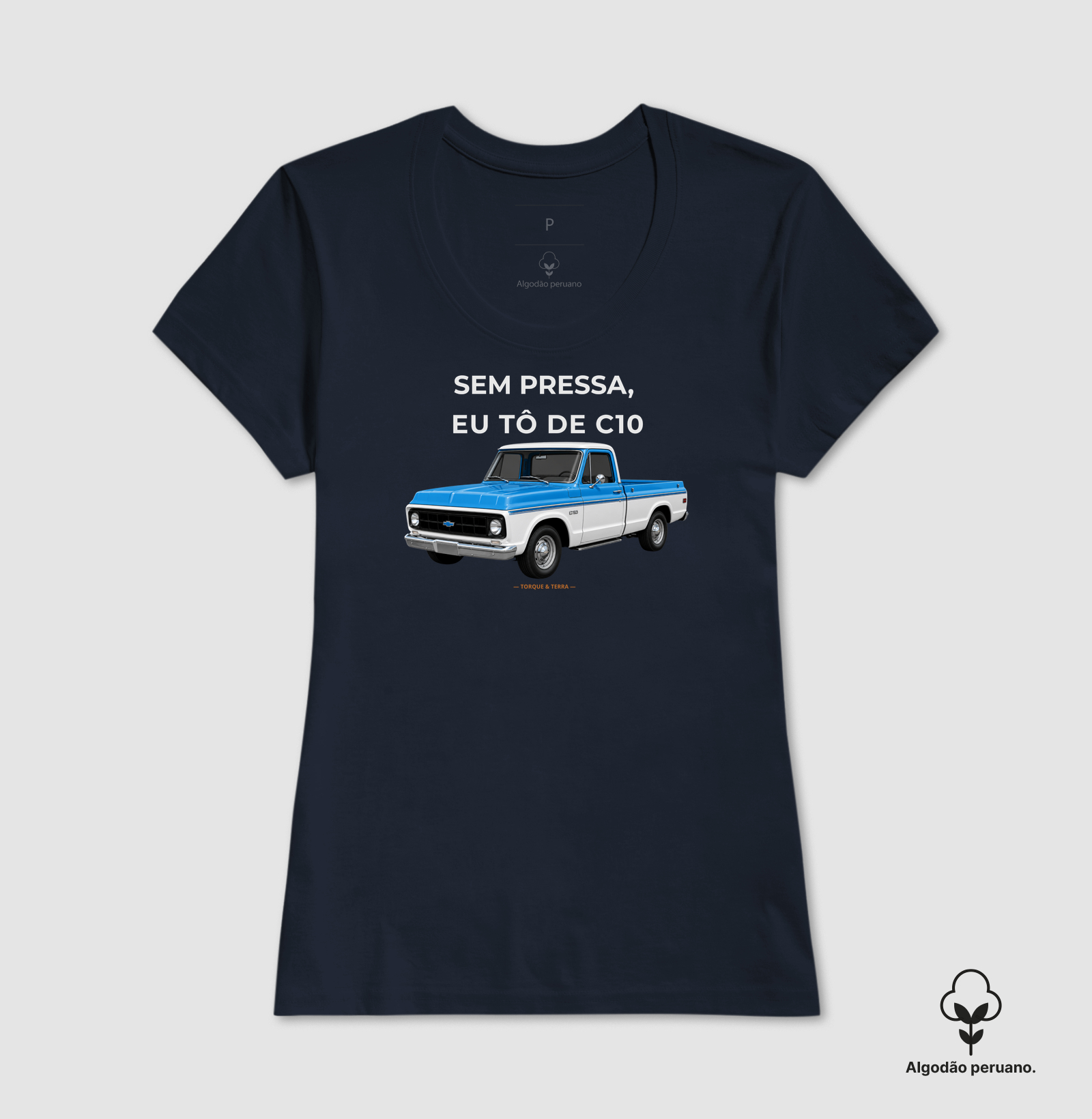 Sem pressa, eu tô de C10 - azul e branca - Imagem 8