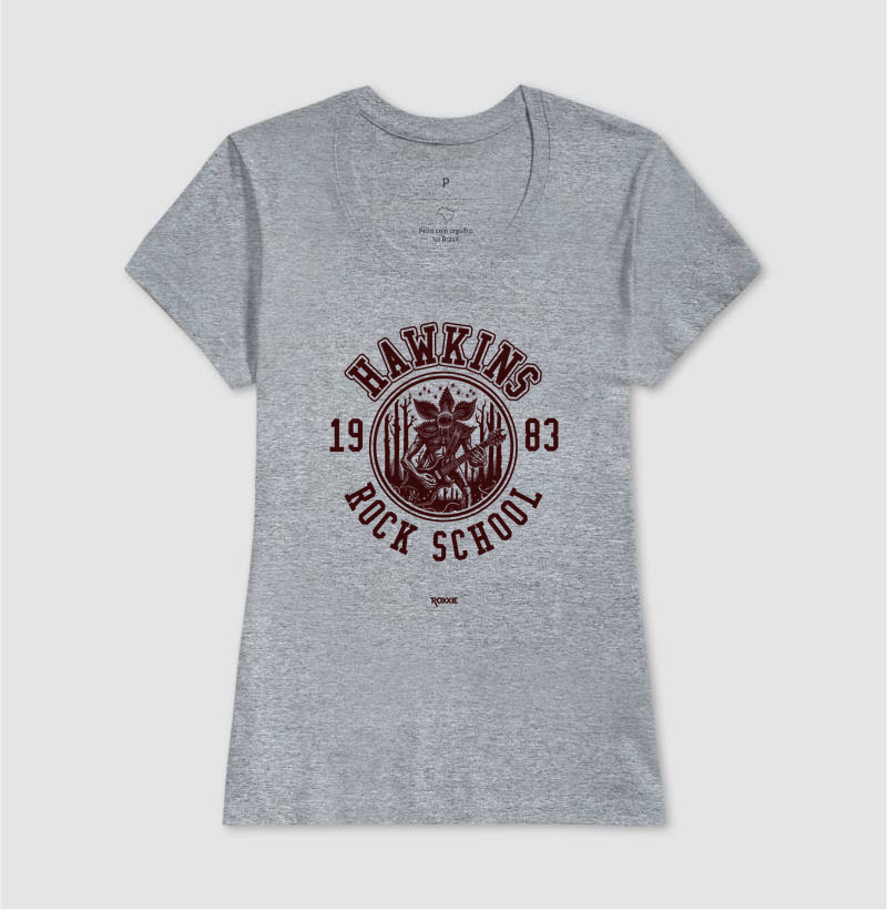 Camiseta Hawkins Rock School - Imagem 9