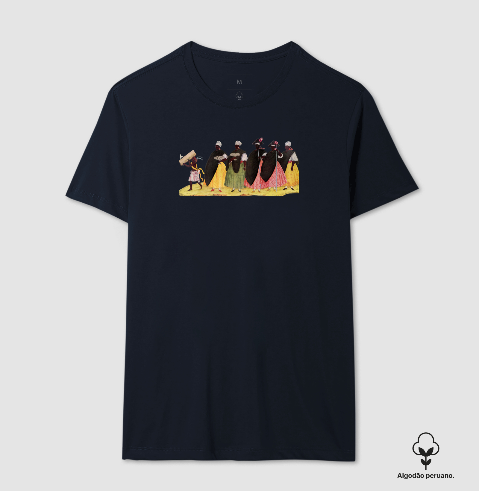 Camiseta Mulheres Pretas na Festa do Rosário (Brasil colonial) - Imagem 3