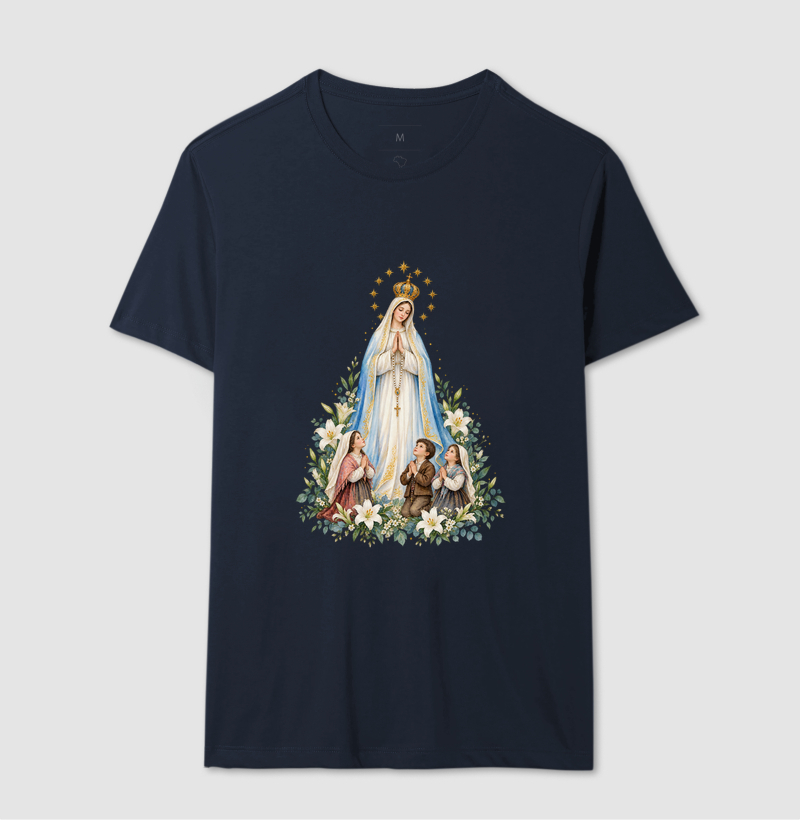 Nossa Senhora de Fátima e os Pastorinhos — Aquarela Botânica Régia - Imagem 4