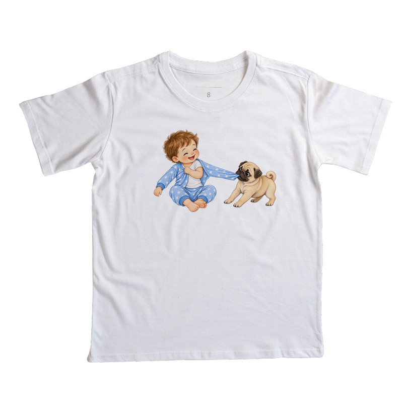 Pug Puxando Pijama - Imagem 3