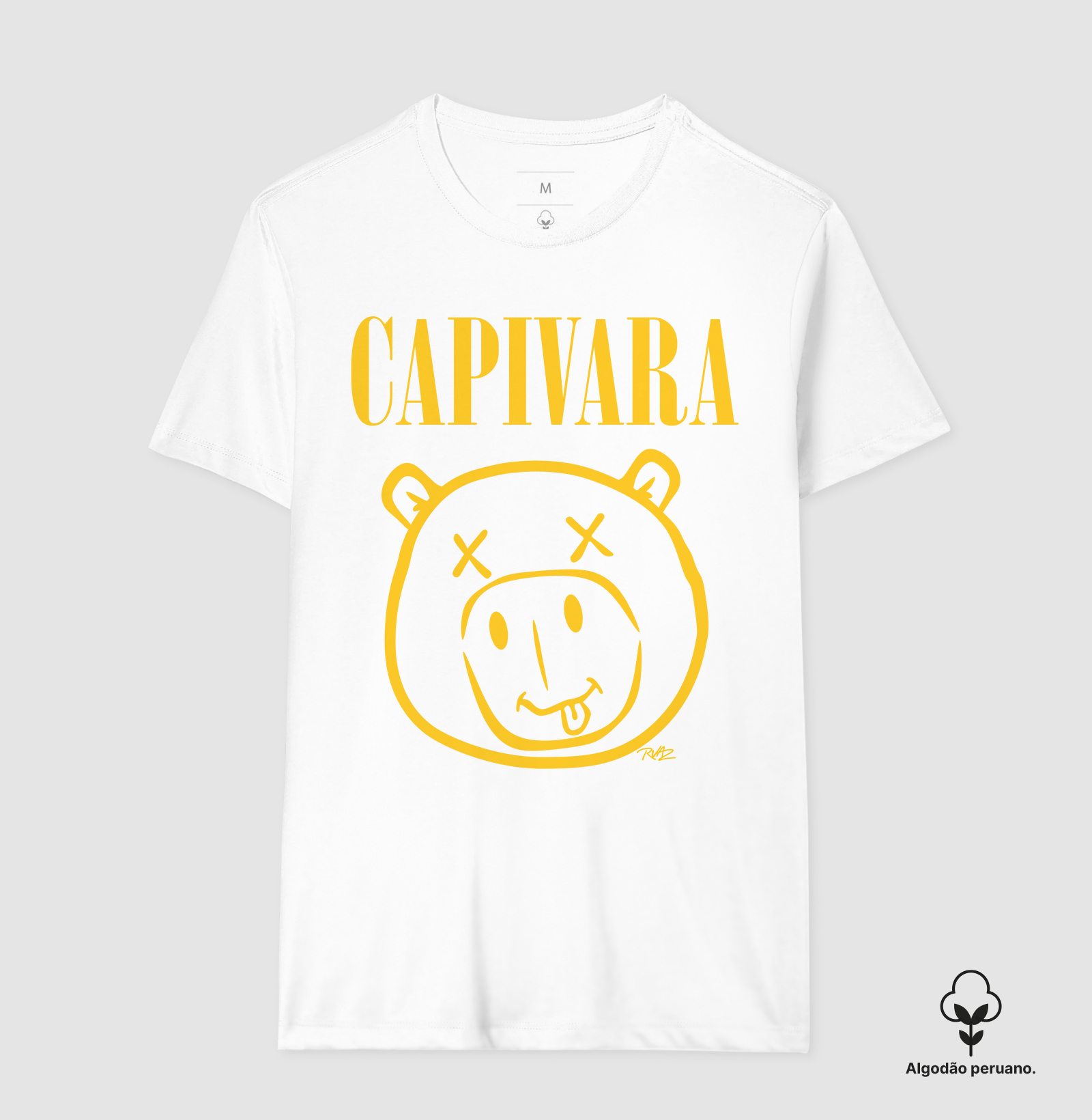 Camiseta Capivara Grunge - Imagem 4