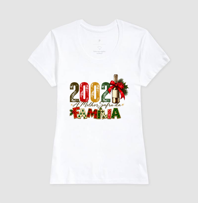 Camiseta Algodão Peruano A Melhor Safra da Família 2002 - Imagem 3