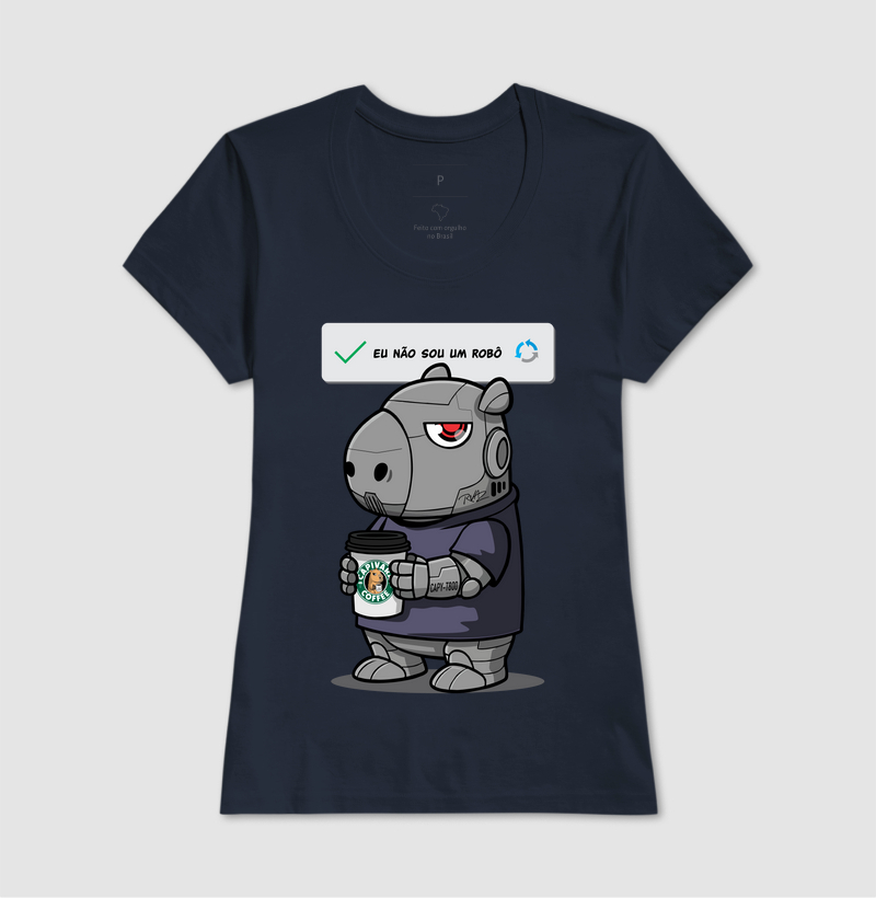 Camiseta Capivara Robô - Imagem 7
