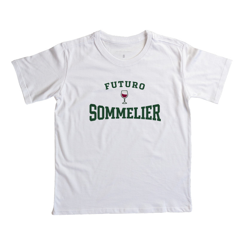 Camiseta Infantil Futuro Sommelier - Imagem 4