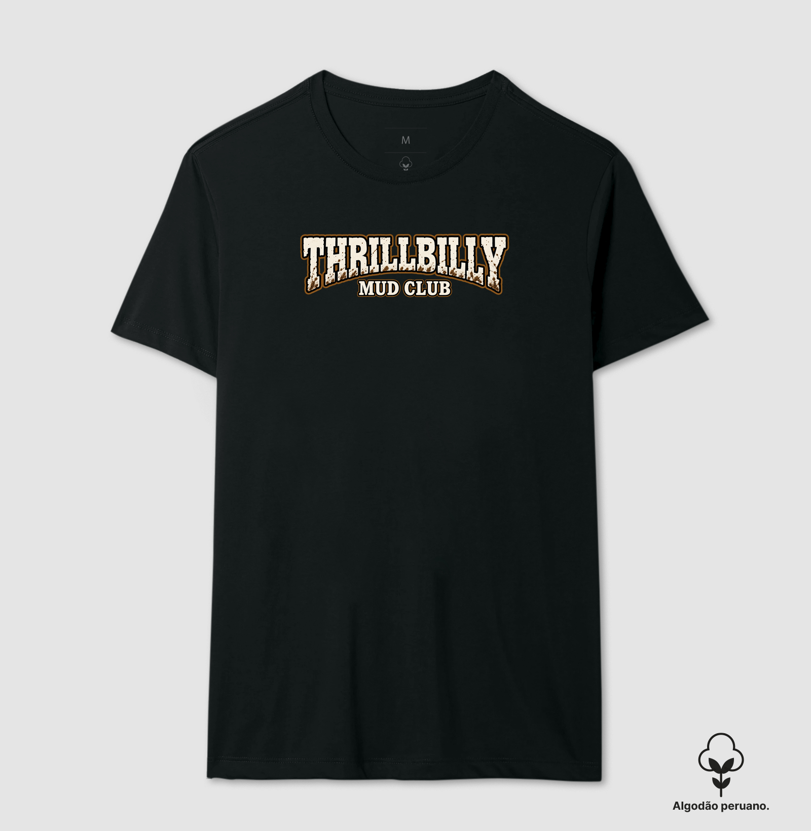 Camiseta Algodão Peruano "GTA 6 THRILLBILLY Mud Club" - Imagem 2