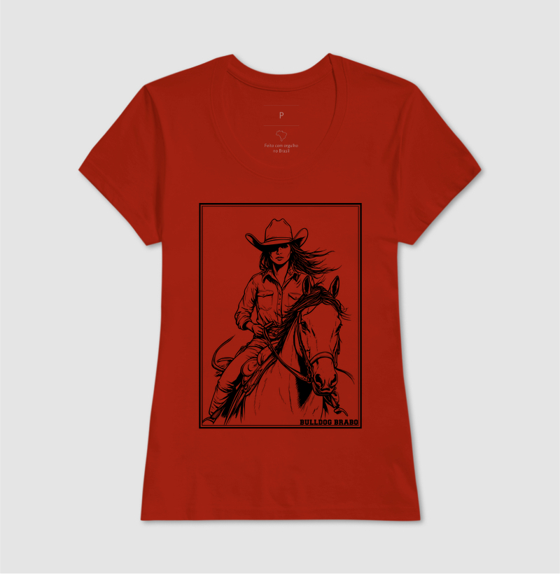 Quadro Cowgirl Bulldog Brabo - Imagem 12