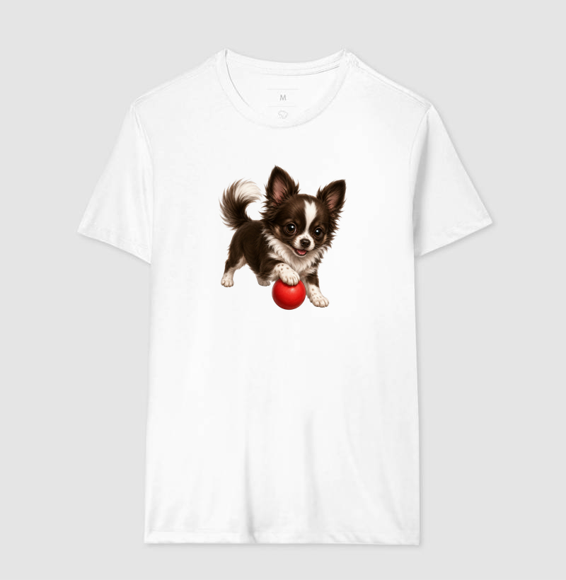 Chihuahua Pelo Longo Marrom - Desenho Animado - Imagem 4