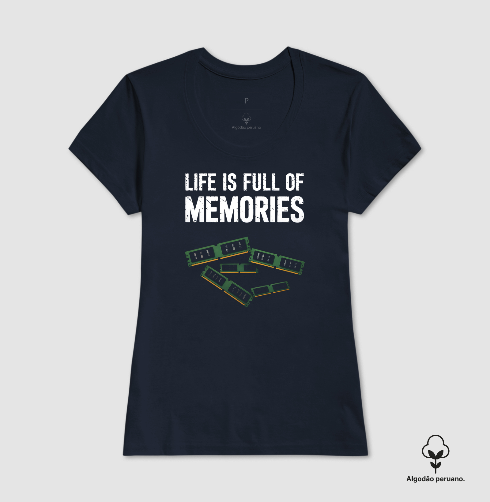 Camiseta Algodão Peruano Life of Memories - Imagem 5