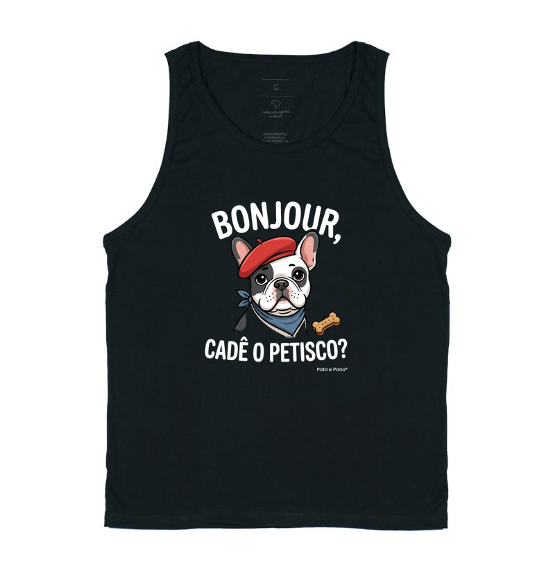 REGATA BULDOGUE FRANCÊS BONJOUR - Imagem 3