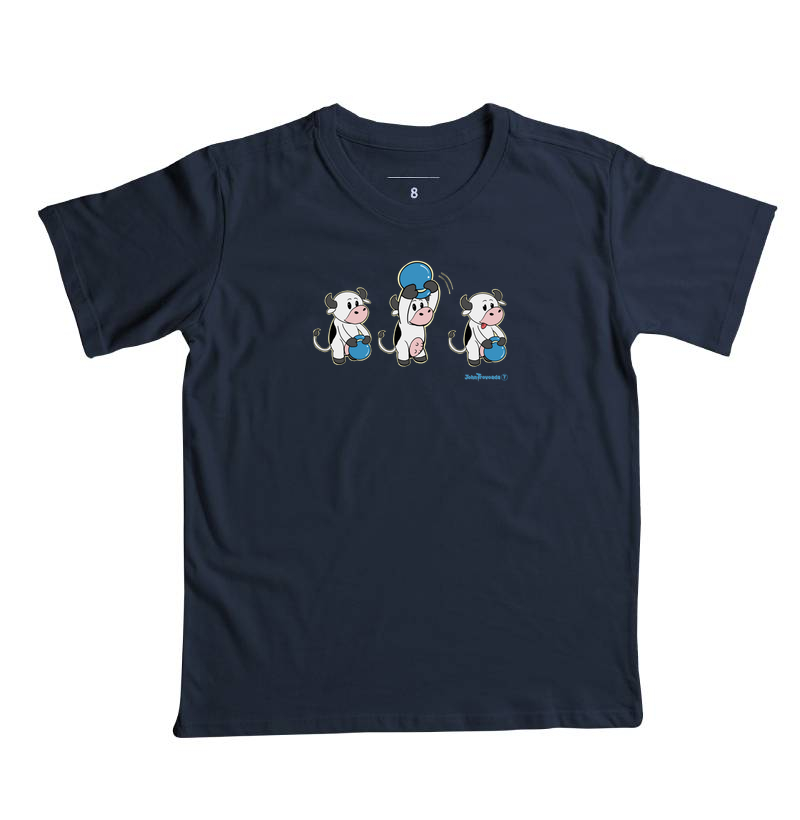Camiseta Infantil Vaquinha KTB