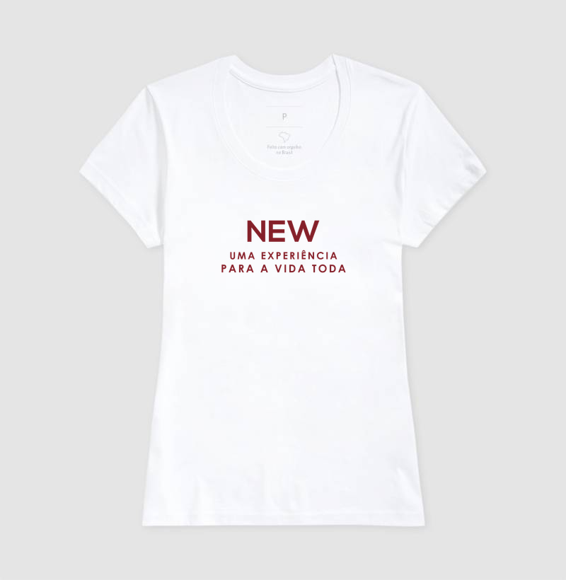 Camiseta NEW · Uma Experiência para a Vida Toda - Imagem 5