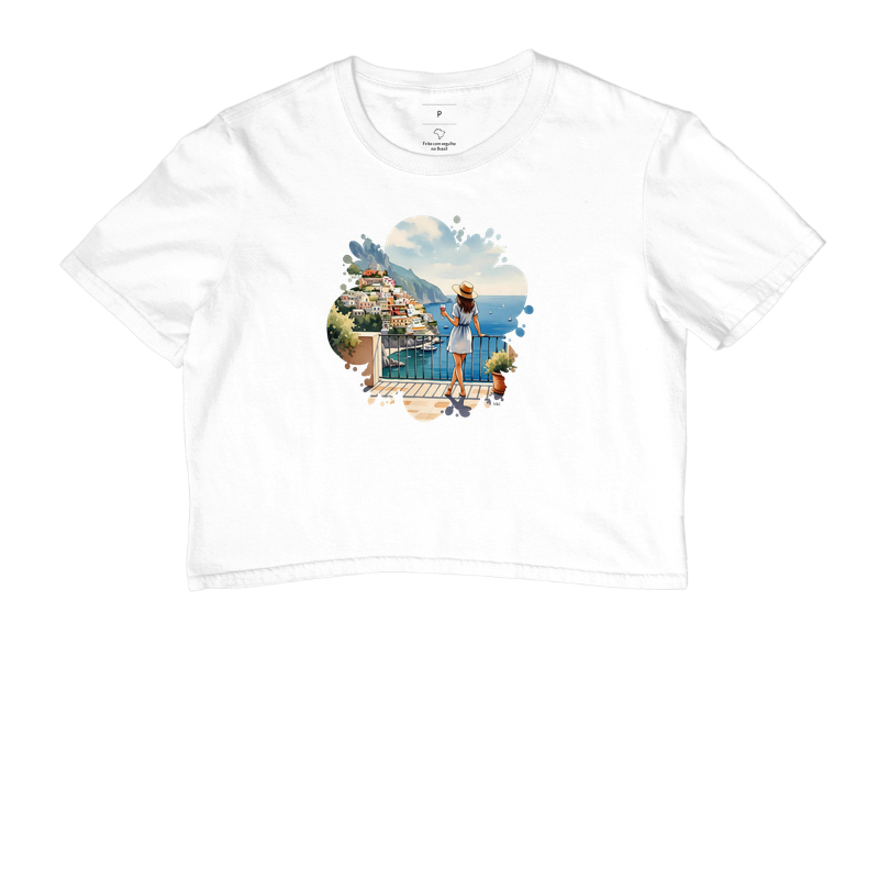 Cropped Algodão Premium - Charme de Capri  - Imagem 3