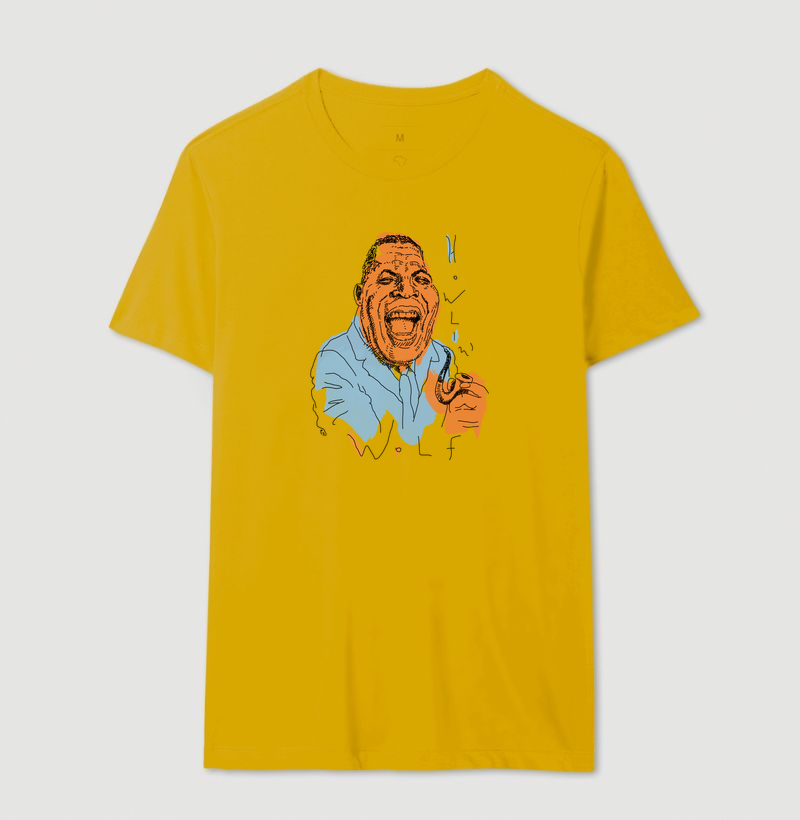 Howlin' Wolf com cachimbo - Tinta e Nanquim - Imagem 10