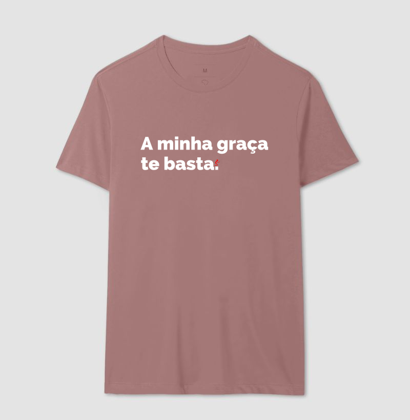 Camiseta Cristã A Minha Graça Te Basta - Imagem 16