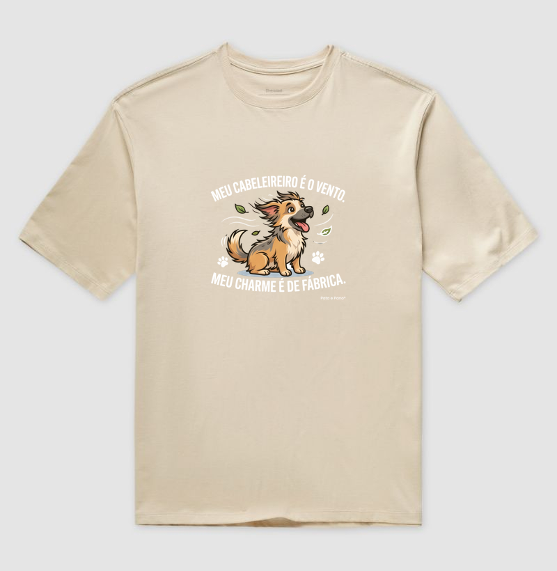 CAMISETA VIRA-LATA FIAPO DE MANGA CABELOS - Imagem 3