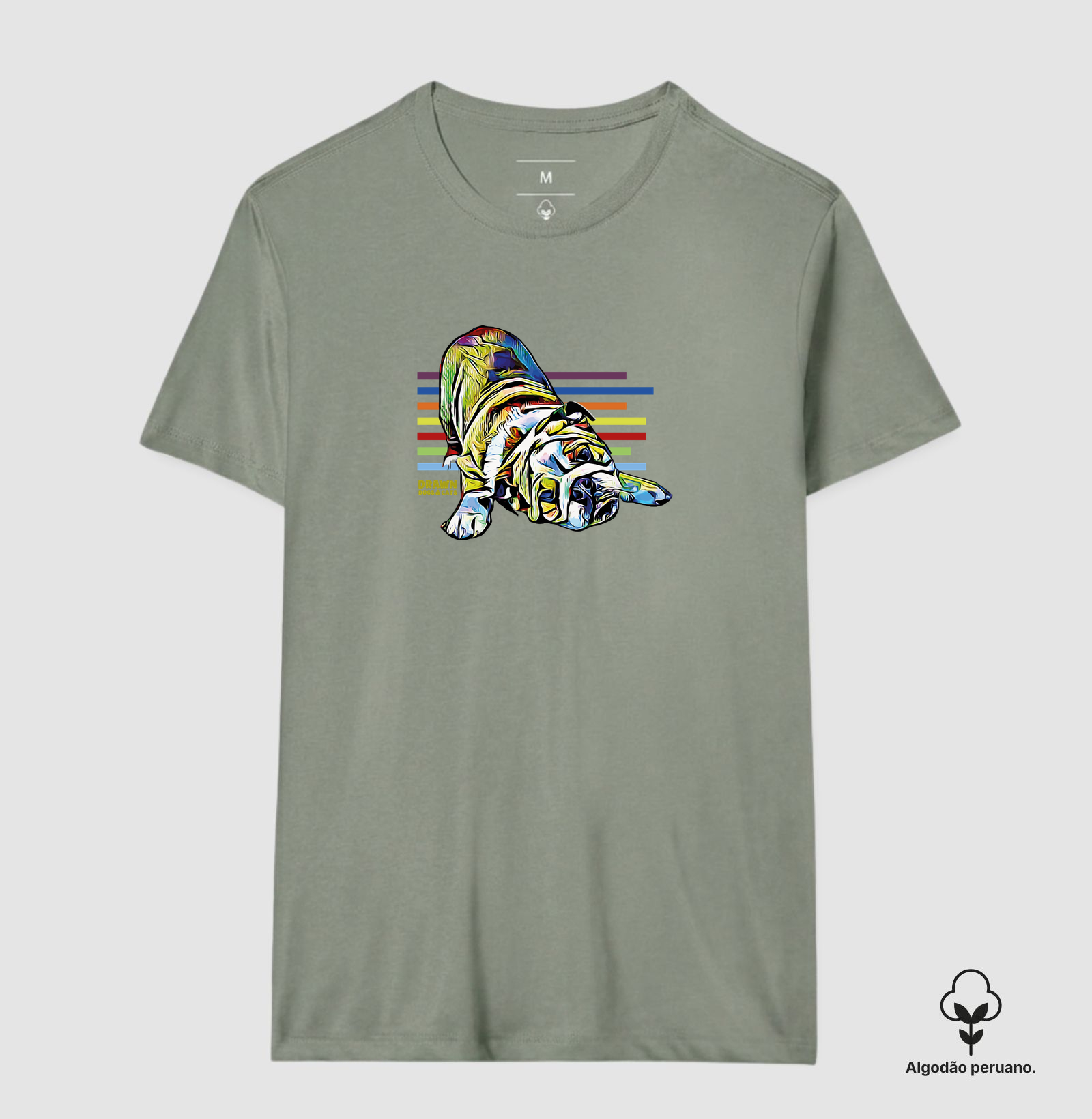 Bulldog inglês colorido - Imagem 9