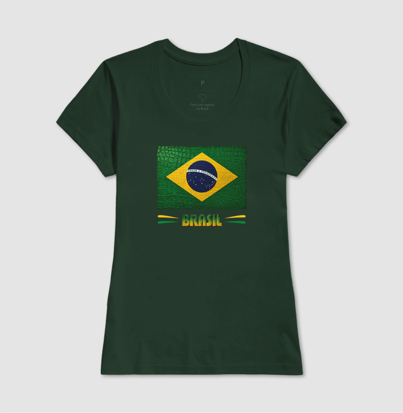 Camiseta Bandeira do BR estilizada (Masculina e Feminina) - Imagem 14