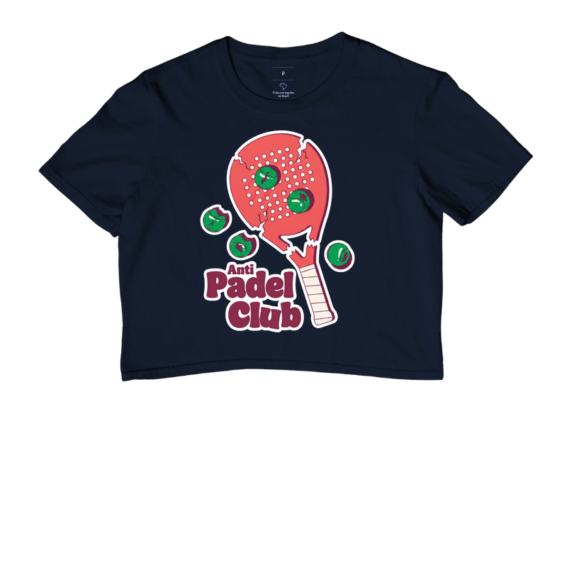 Camiseta Anti Padel Club Raquete Quebrada - Imagem 4