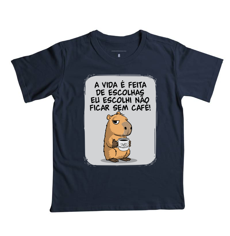 Camiseta Capivara Café - Imagem 5