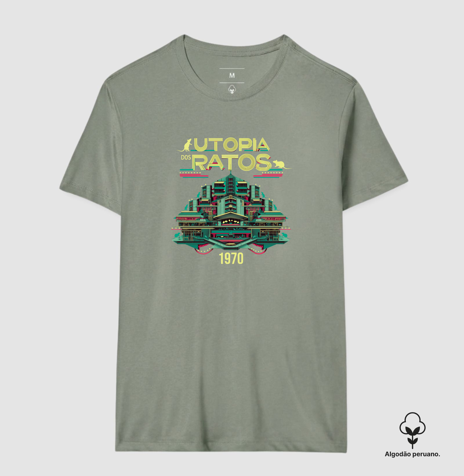 Camiseta - "Utopia dos Ratos" - Imagem 5