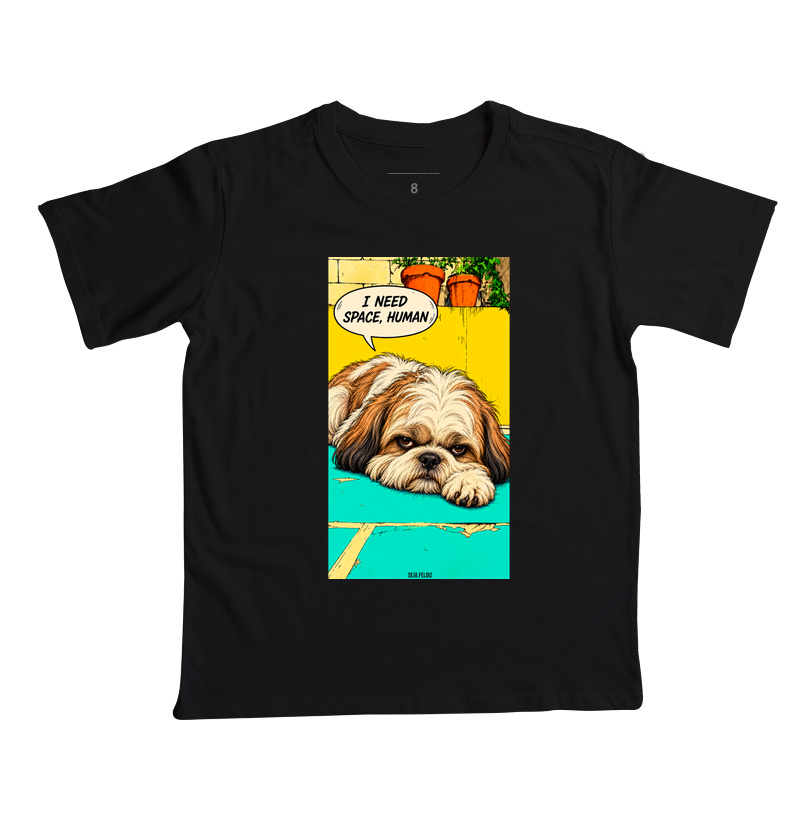 🐶💬 Shih Tzu Edition: I Need Space, Human ✨ - Imagem 3