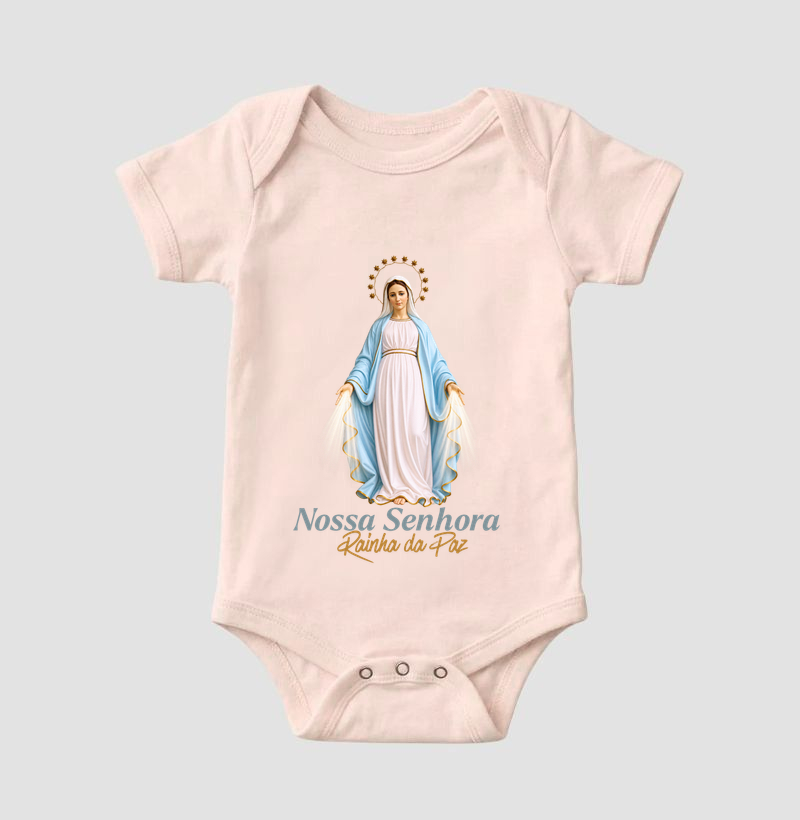 Camiseta Católica Nossa Senhora Rainha da Paz - Imagem 5