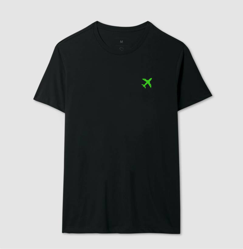 Viajante Minimalista - avião verde claro - Imagem 2