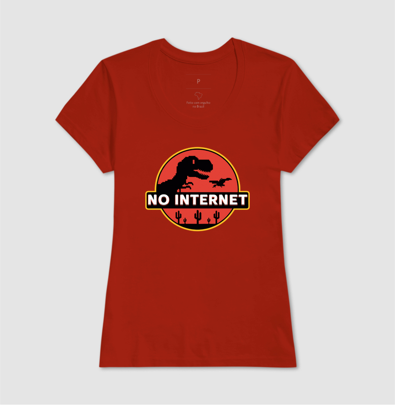 Camiseta Sem Internet - Imagem 11