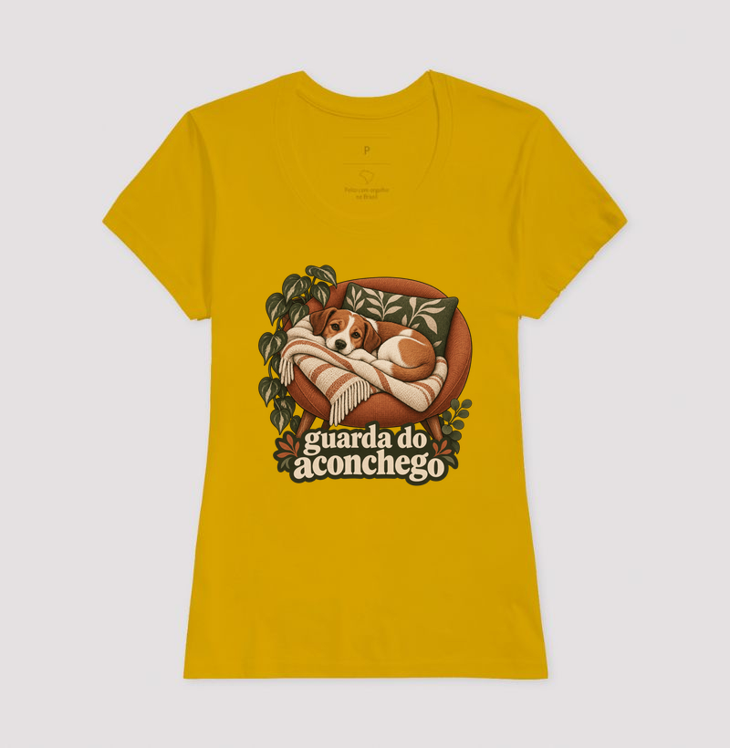 Camiseta Cachorro Aconchego "guarda do aconchego" | Pelo & Pano - Imagem 15