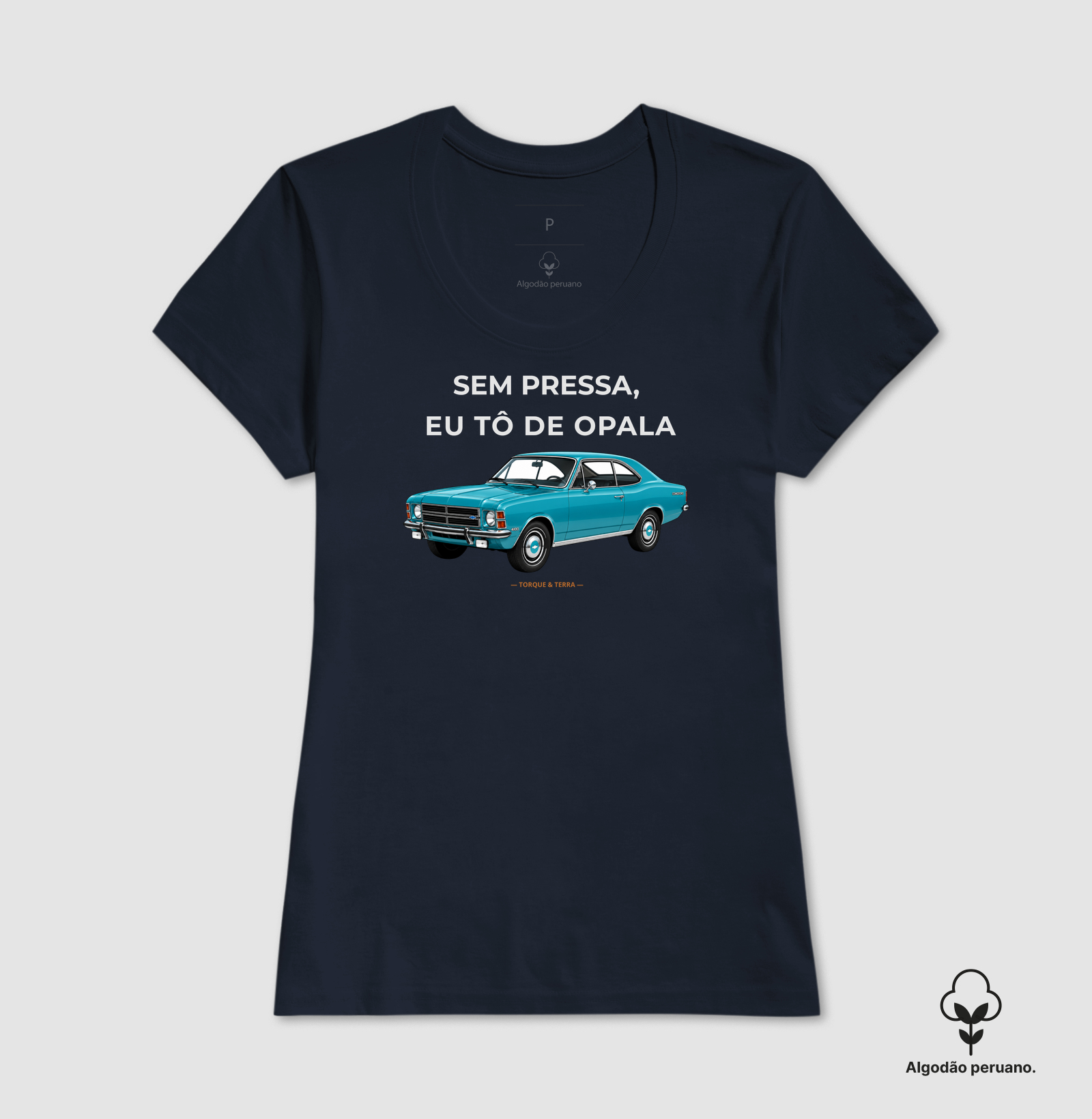 Sem pressa, eu tô de Opala - azul claro - Imagem 4