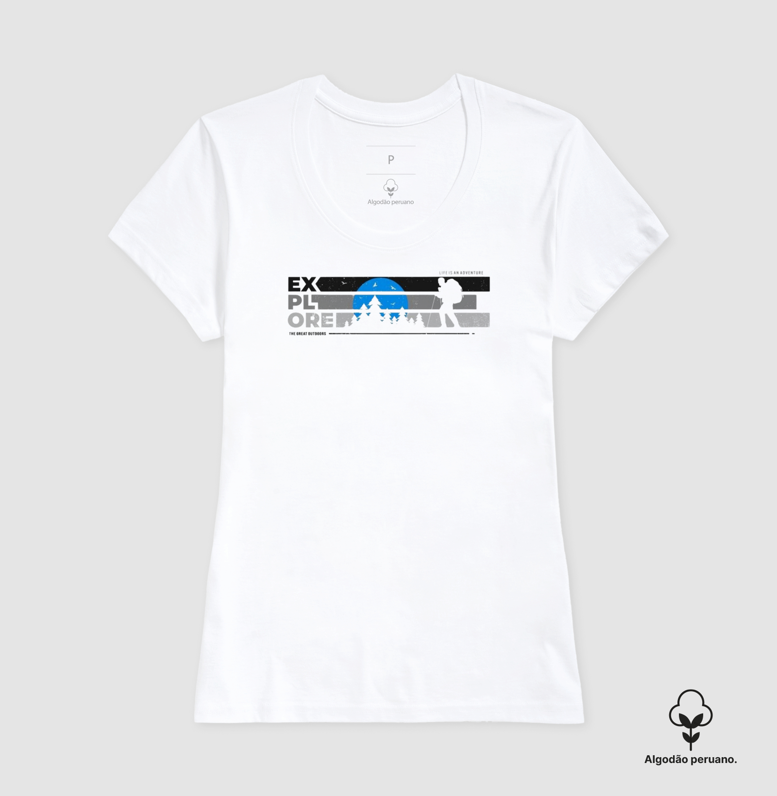 Camiseta Explore Aventura Outdoor | Excursionista - Imagem 9