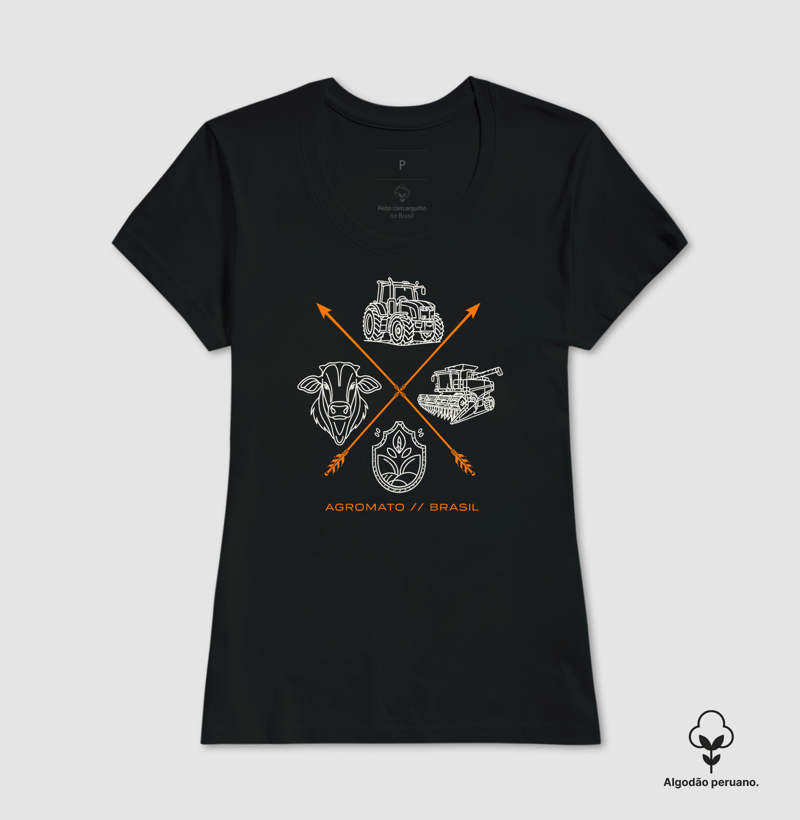 Camiseta AGROMATO Brasil - Imagem 2