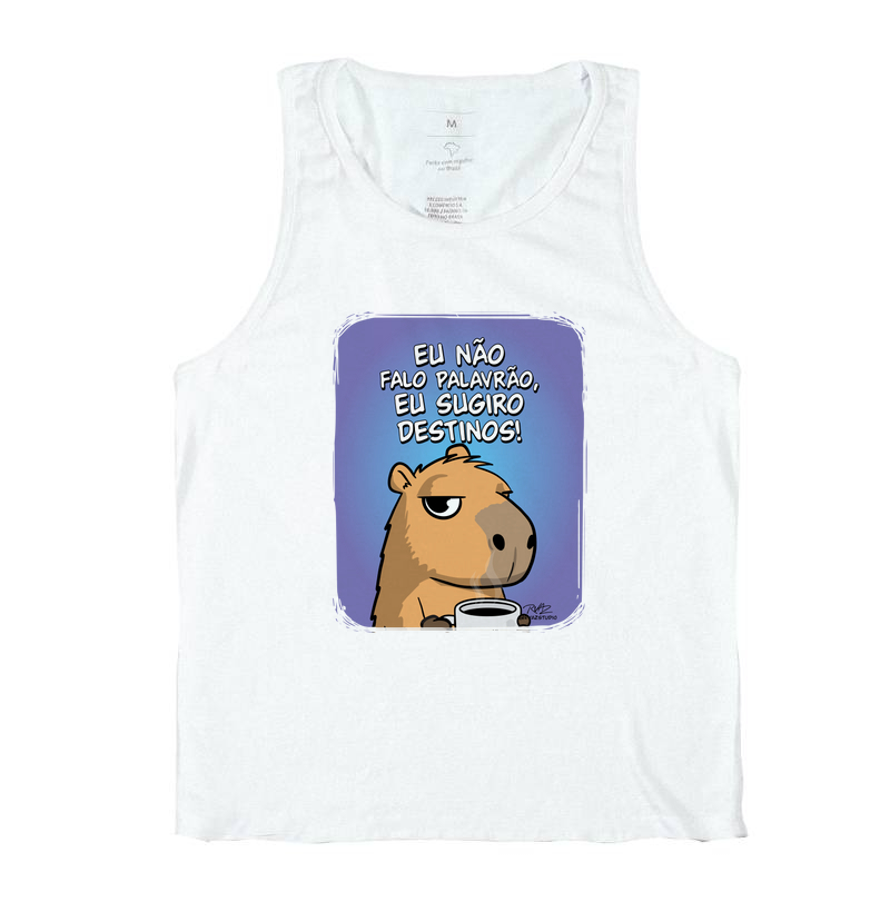 Camiseta Capivara Sugiro Destinos - Imagem 2