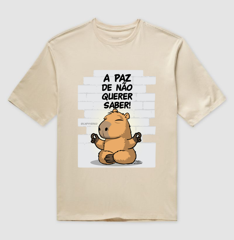 Camiseta Capivara Paz - Imagem 3