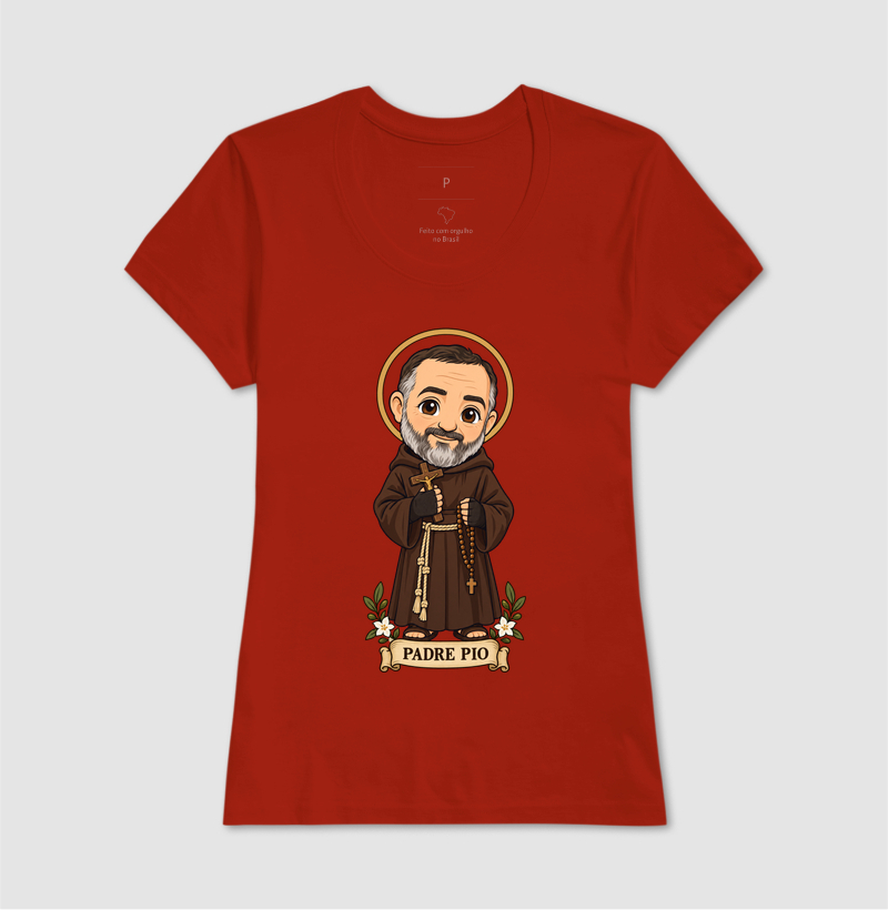Padre Pio estilo chibi - Imagem 9