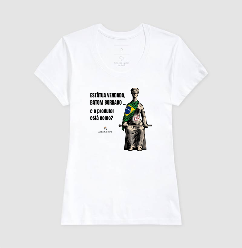 Estátua vendada, batom borrado, e o produtor está como? (tomando no adubo) - Imagem 5