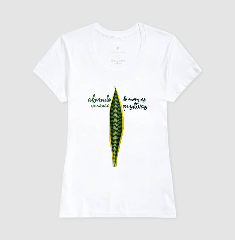 Camiseta Energias positivas da Laço Afro - Imagem 3