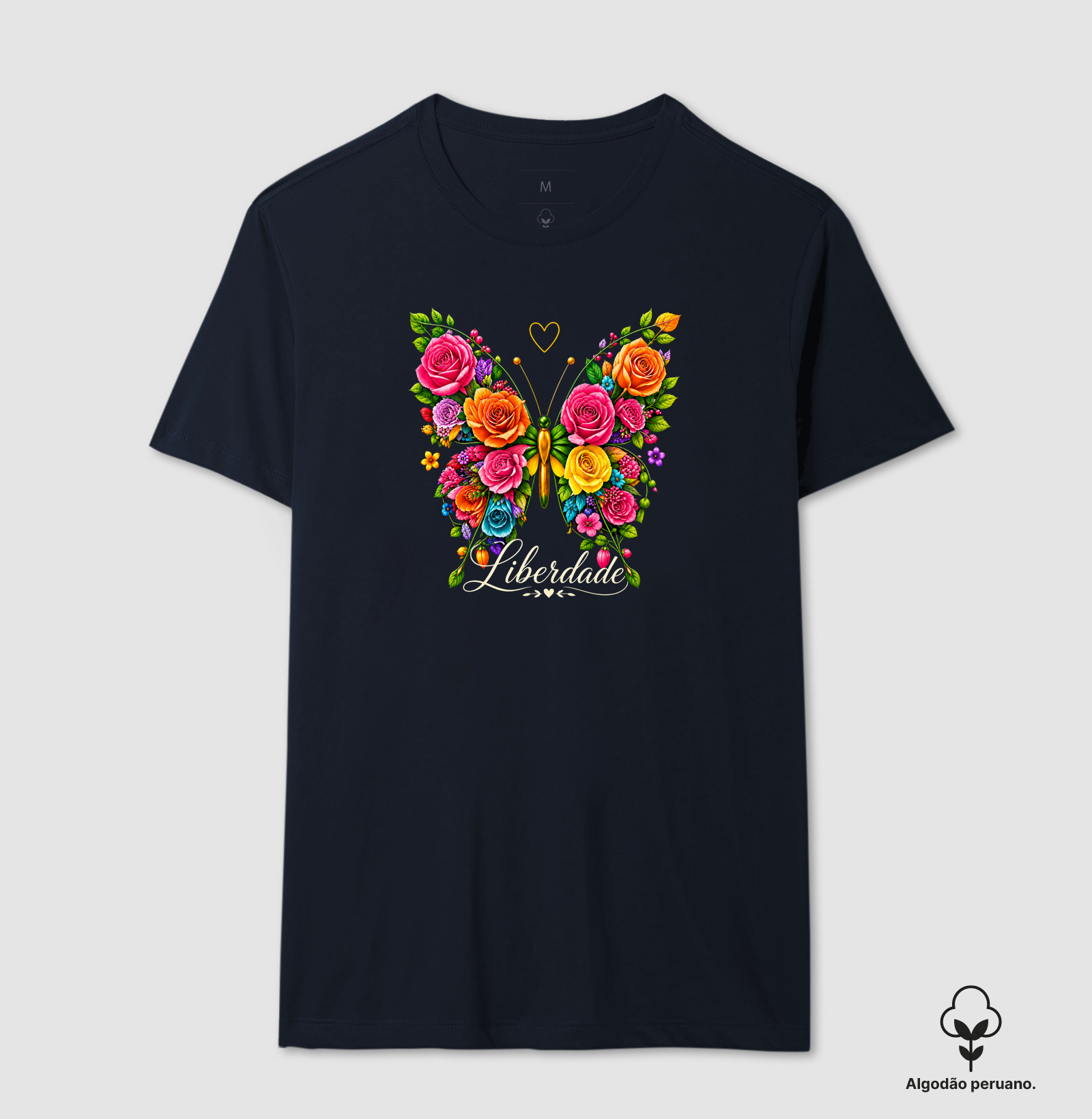 Camiseta Borboleta Liberdade - Imagem 7
