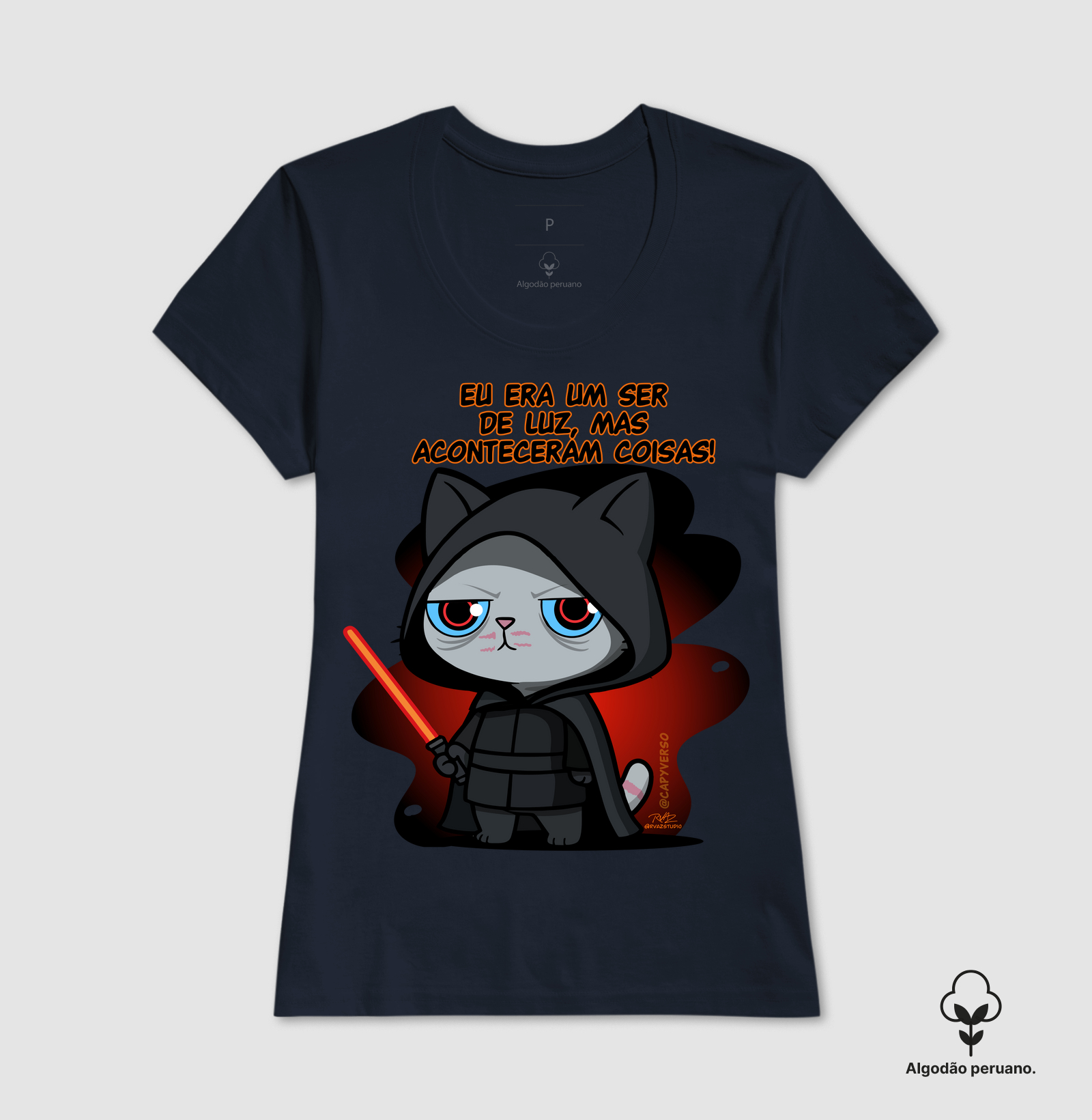 Camiseta Gato Sincero coisas - Imagem 7