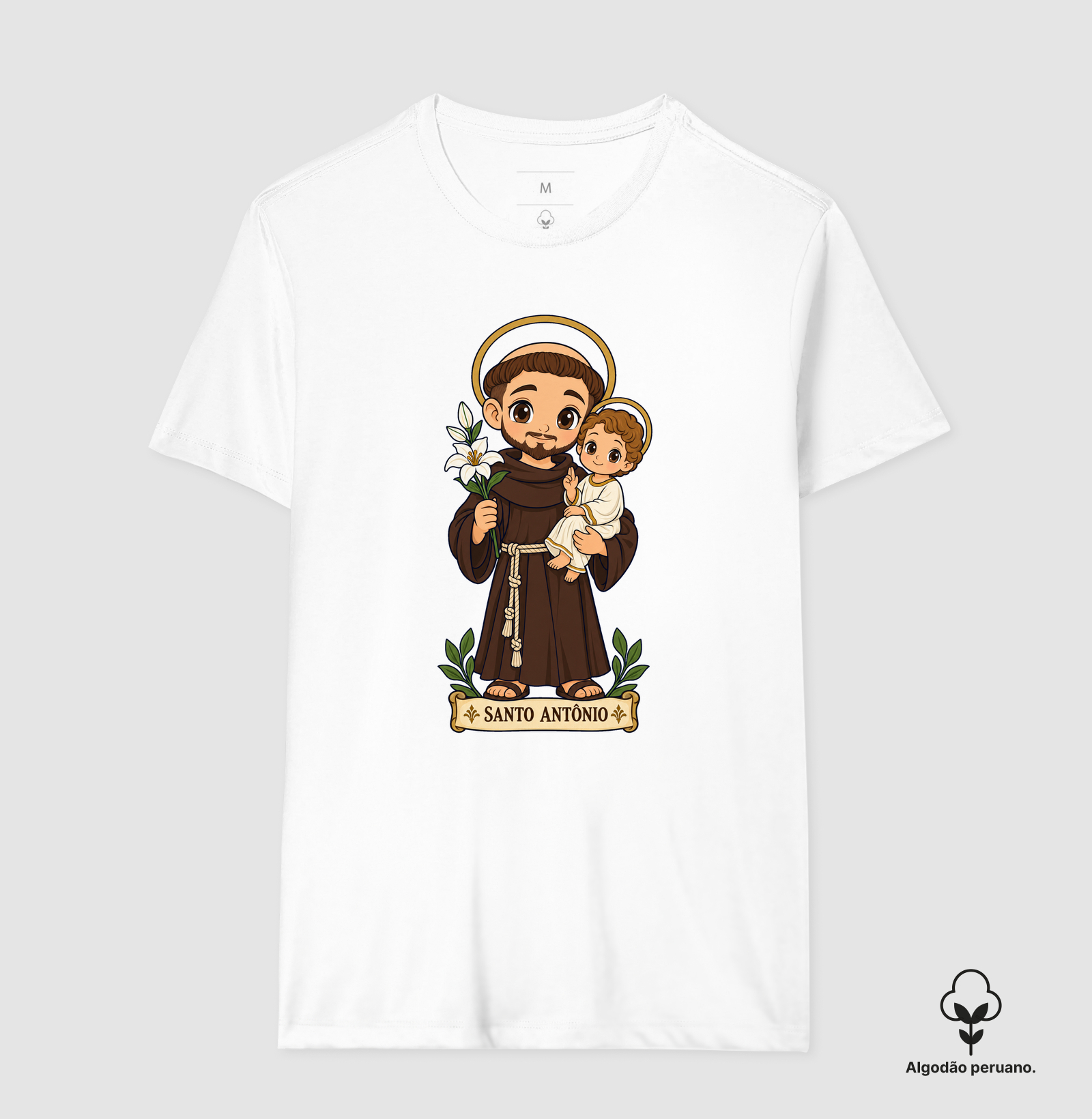 Santo Antonio estilo chibi - Imagem 7