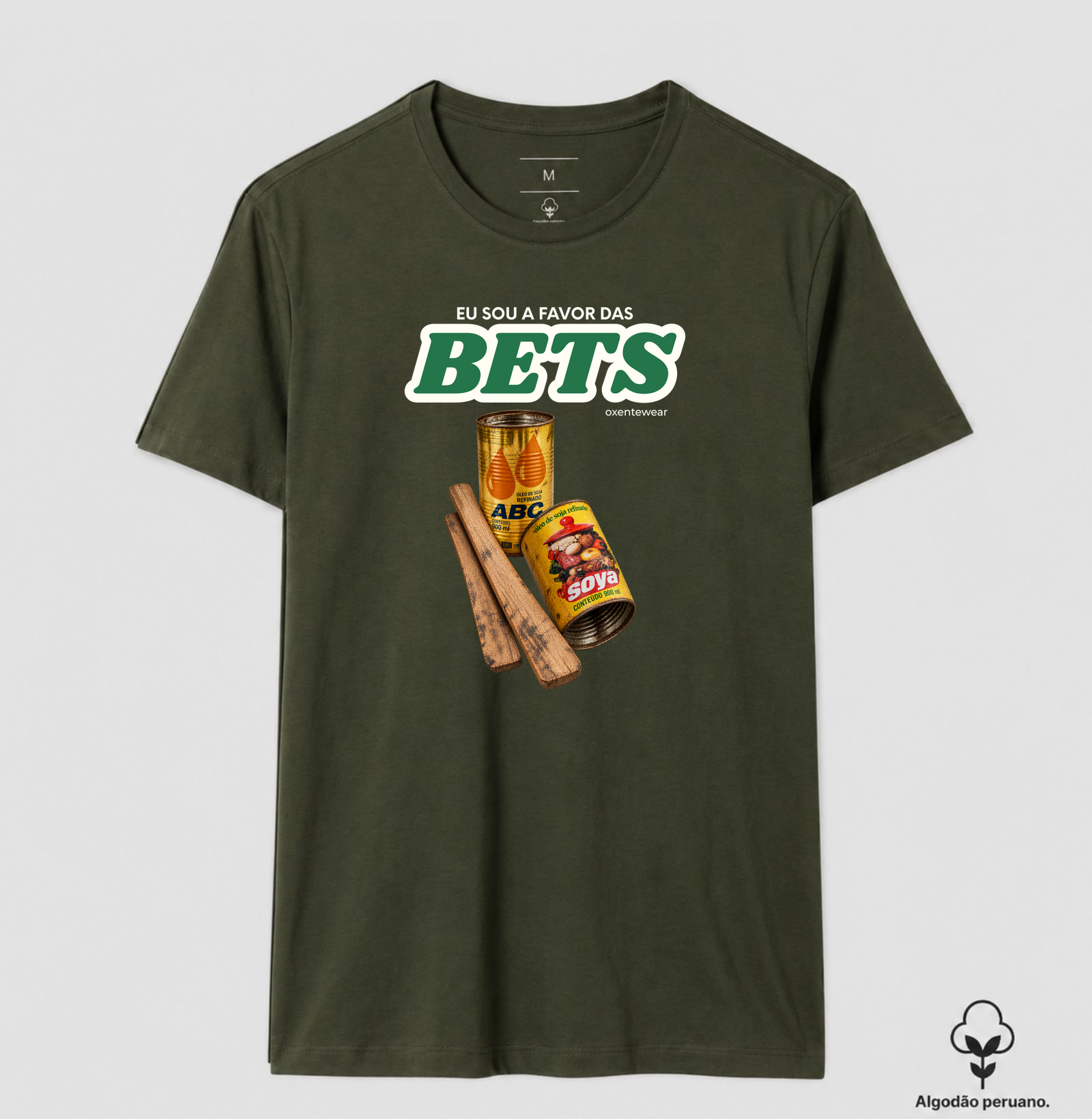 Camiseta Eu sou a favor das BETS | OxenteWear - Imagem 7